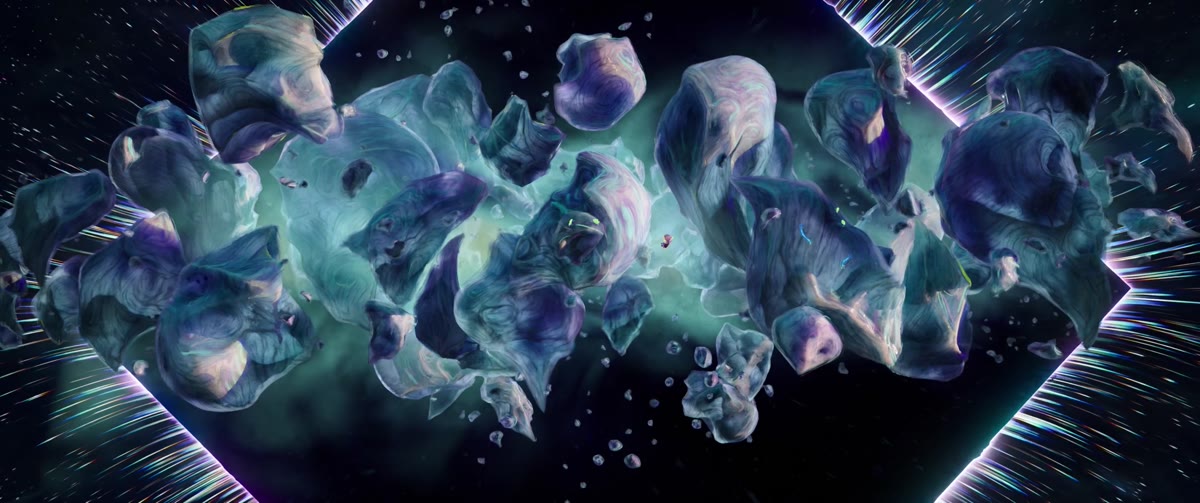 《Singularity》中的太空生物，科幻音色候选画面
